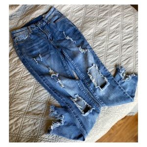 NanaMacs Distressed Jeans